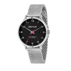 Men's Watch Sector 370 Black Silver