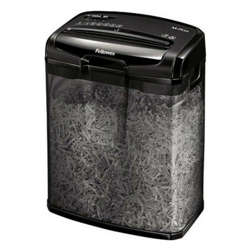 Micro-Cut Paper Shredder Fellowes M-7CM 13 L 7 Sheets Black