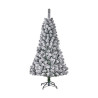 Christmas Tree Black Box Trees Frosted (86 x 155 cm)