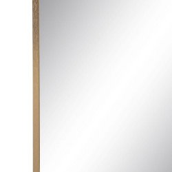 Wall mirror Golden Aluminium Crystal 76 x 3 x 101 cm