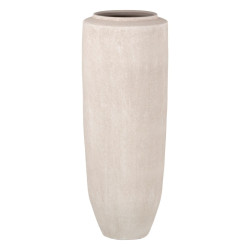 Planter Cream Ceramic Sand 30 x 30 x 80 cm