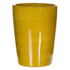 Vase 37 x 37 x 49 cm Ceramic Yellow (2 Units)