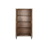 Cupboard Home ESPRIT Brown Black Silver 90 x 38 x 170 cm