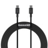 Cable USB C Baseus Superior Black 1 m