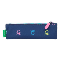 School Case Benetton Cool Navy Blue 20 x 6 x 1 cm