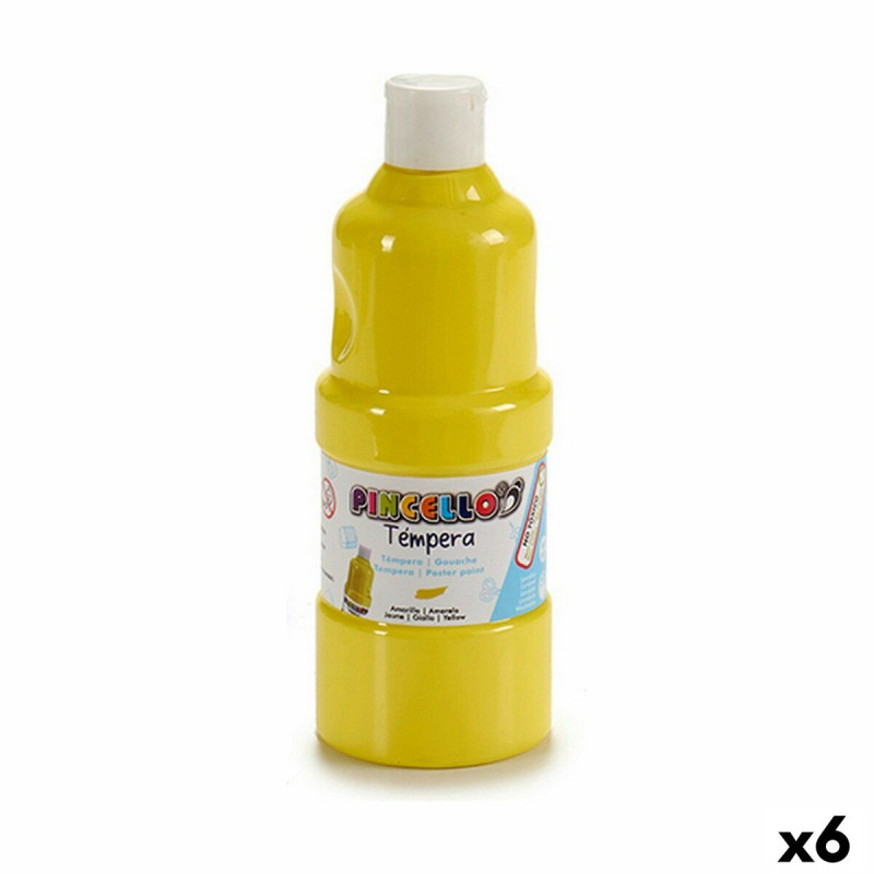 Tempera Yellow 400 ml (6 Units)