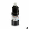 Tempera Black 400 ml (6 Units)