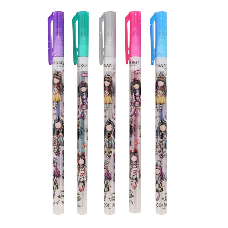 Gel pen Gorjuss Cheshire cat (5 Units)