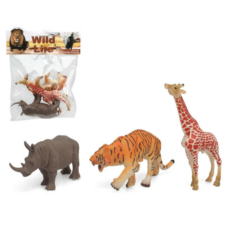 Set of Wild Animals 3 Pieces