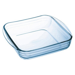 Baking Mould Ô Cuisine Glass (20 x 17 x 5,5 cm)