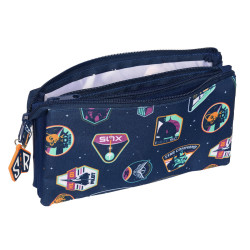 Triple Carry-all Buzz Lightyear Navy Blue (22 x 12 x 3 cm)