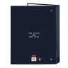 Ring binder Real Madrid C.F. White A4 26.5 x 33 x 4 cm