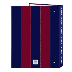 Ring binder F.C. Barcelona Red Navy Blue A4 26.5 x 33 x 4 cm