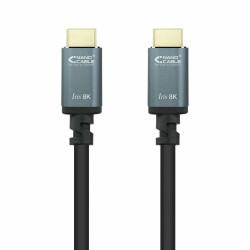 HDMI Cable NANOCABLE 10.15.8001 Black 1 m 8K Ultra HD