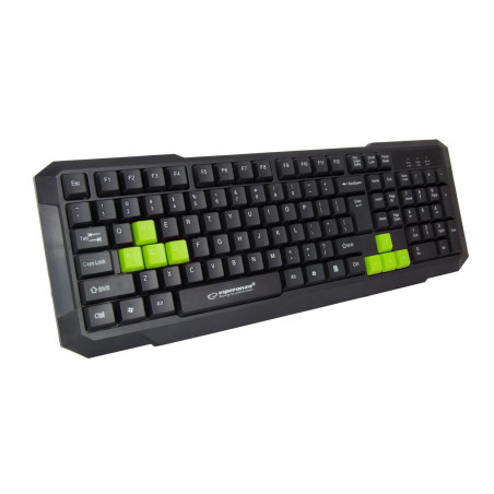 Keyboard Esperanza EGK102G Black