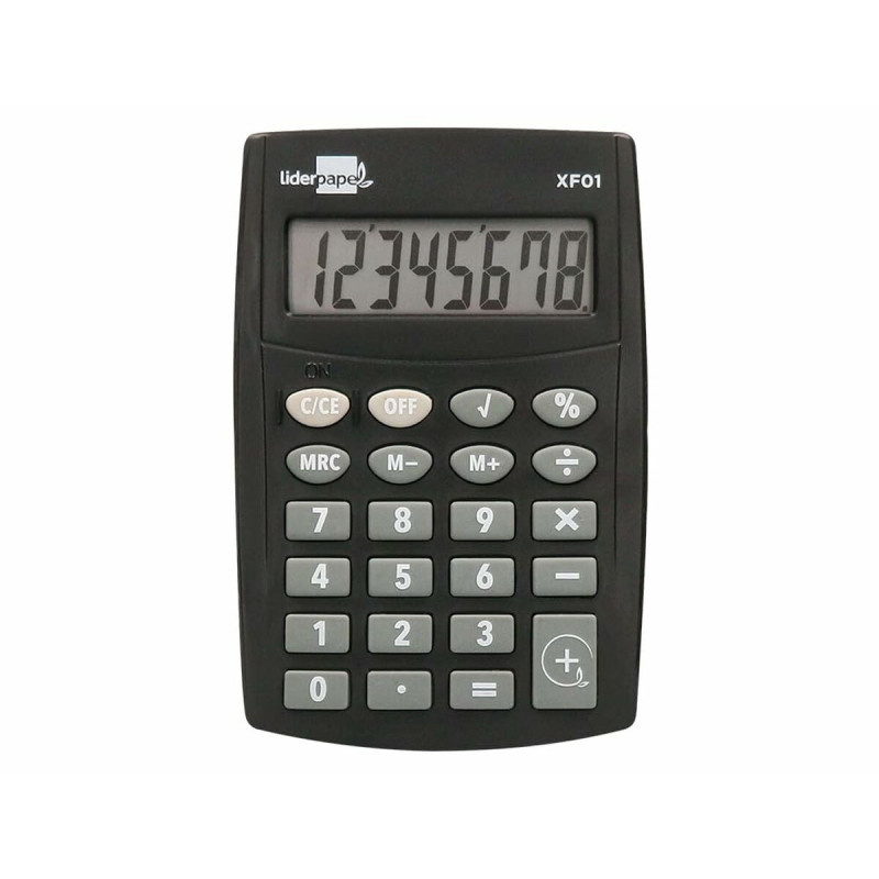 Calculator Liderpapel XF01 Black