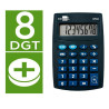 Calculator Liderpapel XF02 Blue Plastic