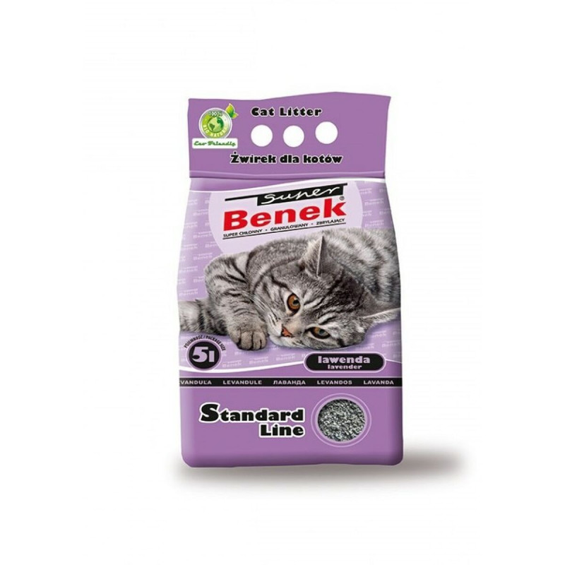 Cat Litter Super Benek                                 Lavendar 5 L