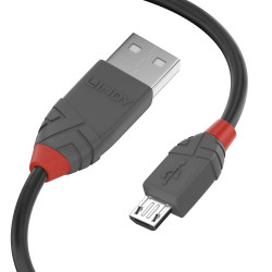 USB Cable LINDY 36735 Black 5 m (1 Unit)