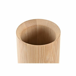 Toothbrush Holder DKD Home Decor Natural Bamboo polypropylene 7 x 7 x 11 cm