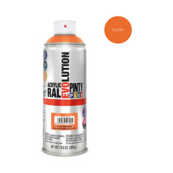 Spray paint Pintyplus Evolution F143 400 ml Fluorescent Orange