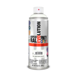 Spray paint Pintyplus Evolution RAL 9003 400 ml Signal White