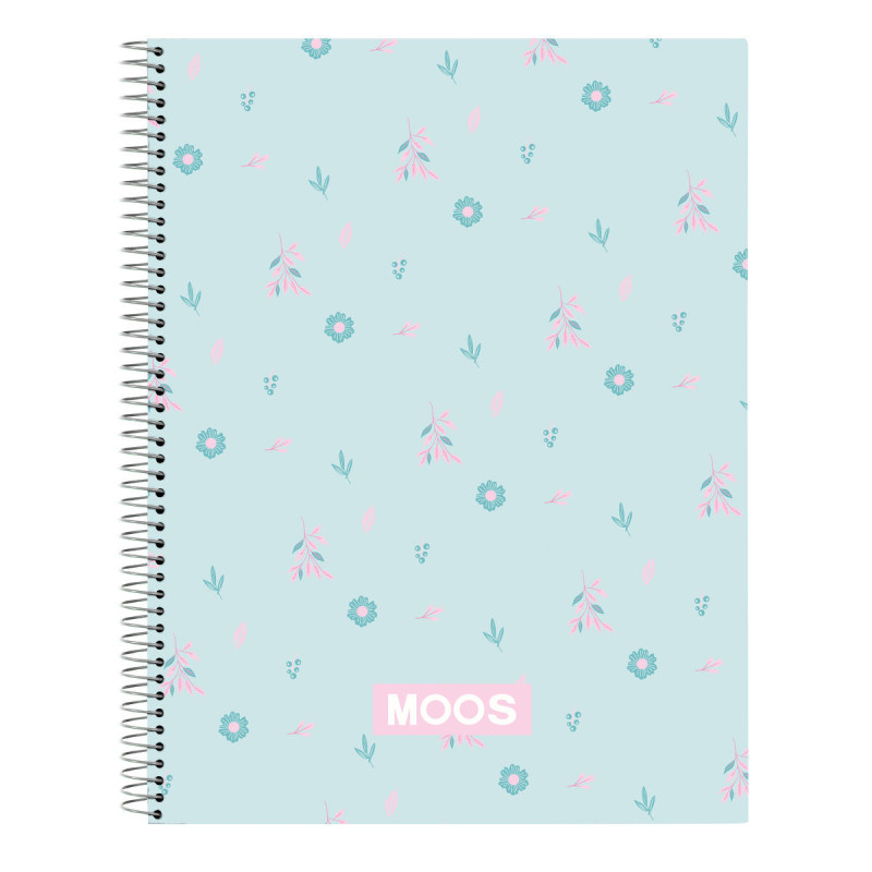 Book of Rings Moos Garden Turquoise A4 120 Sheets