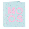 Ring binder Moos Garden Turquoise A4 27 x 33 x 6 cm