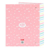 Ring binder BlackFit8 Globitos Pink A4 27 x 33 x 6 cm