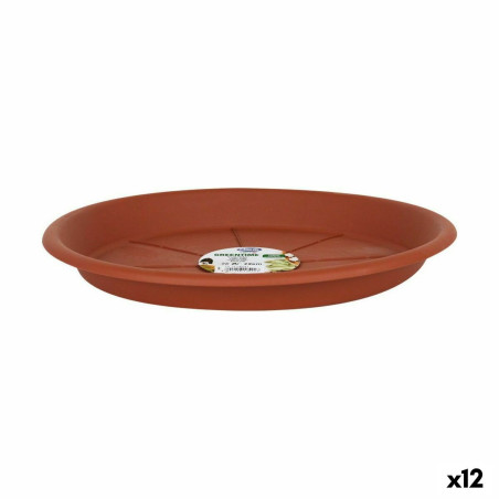 Flower Pot Dish Dem ø 22 x 2,8 cm (12 Units)