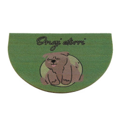 Doormat Versa Ongi Etorri Bear Thermoplastic Coconut Fibre 25 x 5 x 75 cm