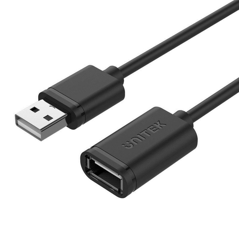 USB 2.0 Cable Unitek Y-C418GBK Black 5 m