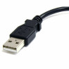 USB Cable to Micro USB Startech UUSBHAUB6IN          Black