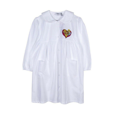 School Smock Princess White