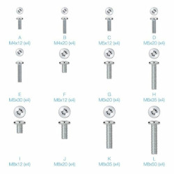 Screw kit TooQ SSK4820