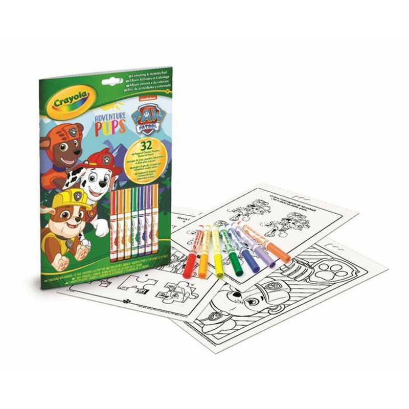 Pictures to colour in The Paw Patrol