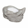 Mosquito repellent Atmosphera Candle Grey (9,5 x 15 x 9 cm)