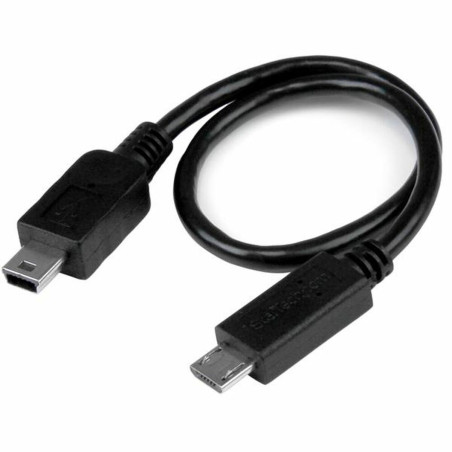 Cable Micro USB Startech UMUSBOTG8IN          Black