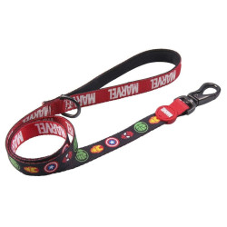 Dog Lead Marvel Red