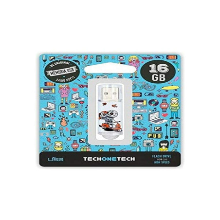 USB stick Tech One Tech Tech Calavera Moto 16 GB