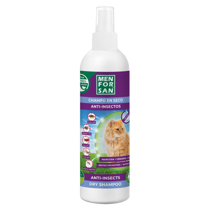 Dry Shampoo Menforsan 250 ml Insect repellant