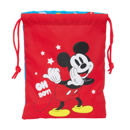 Lunchbox Mickey Mouse Clubhouse Fantastic 20 x 25 x 1 cm Sack Blue Red