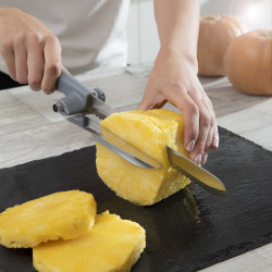 Bread Knife with Adjustable Cutting Guide Kutway InnovaGoods