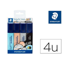 Fluorescent Marker Set Staedtler 364 CWP4