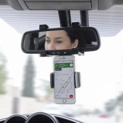 Smartphone Holder for Rearview Mirror Stropp InnovaGoods