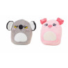 Fluffy toy animals 24 cm