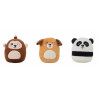 Fluffy toy animals 24 cm