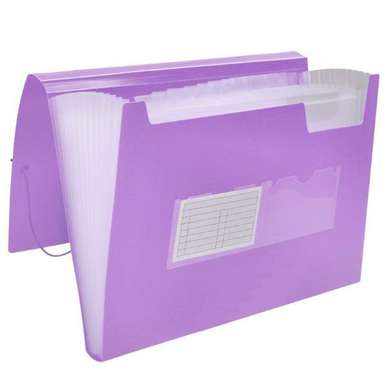 Organiser Folder Liderpapel FU38 Lilac A4