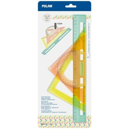 Geometry set Milan New Look Translucent (4 Pieces)