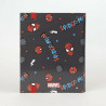 Ring binder Spider-Man A4 Black 26 x 32 x 4 cm